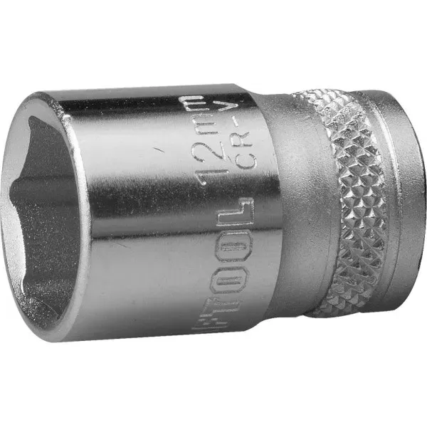 Торцовая головка KRAFTOOL "INDUSTRIE QUALITAT", Cr-V, FLANK, хромосатинированная, 1/4", 12 мм 27815-12_z01 купить в Губкинске