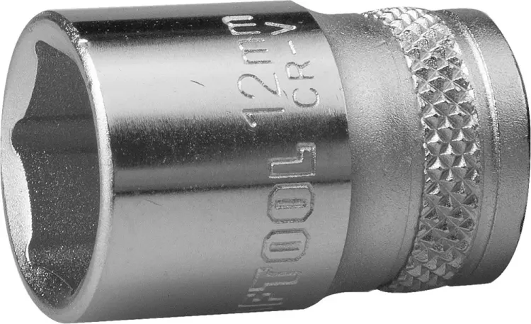 Торцовая головка KRAFTOOL "INDUSTRIE QUALITAT", Cr-V, FLANK, хромосатинированная, 1/4", 12 мм 27815-12_z01 купить в Губкинске