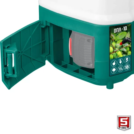 ЗУБР 10 л, аккумуляторный опрыскиватель (ОПЛ-10) купить в Губкинске