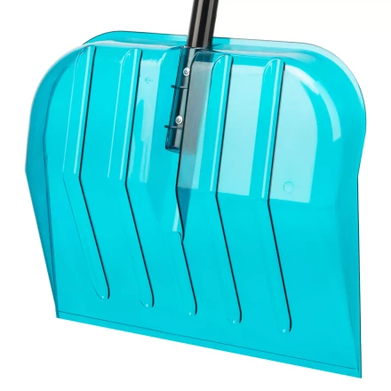 Лопата для уборки снега поликарбонат, 460 x 400 x 1430 мм, алюминиевый черенок, Luxe, Palisad 61636 купить в Губкинске