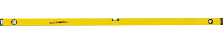 Уровень STAYER "PROFI" "PROFILevel" коробчатый усиленный, фрезерованный, 3 противоударных ампулы, 150см 3466-150 купить в Губкинске