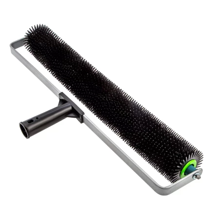 Валик игольчатый для наливных полов с рамой, острая игла, 500 мм Сибртех 81112 купить в Губкинске