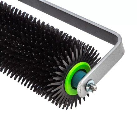 Валик игольчатый для наливных полов с рамой, острая игла, 500 мм Сибртех 81112 купить в Губкинске