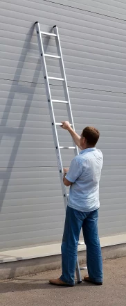 Лестница СИБИН приставная, 11 ступеней, высота 307 см 38834-11 купить в Губкинске