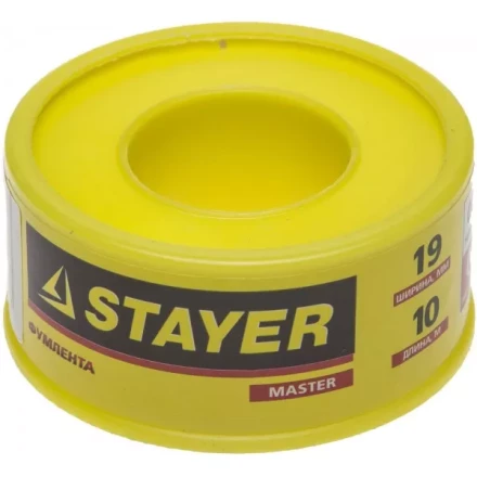 Фумлента STAYER &quot;MASTER&quot;, плотность 0,40 г/см3, 0,075ммх19ммх10м 12360-19-040 купить в Губкинске
