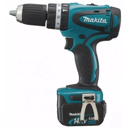 Аккумуляторная дрель-шуруповерт Makita BHP448RFE купить в Губкинске