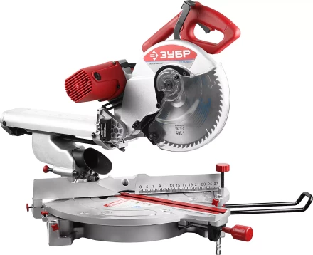 Пила торцовочная ЗУБР, плавный пуск, ременной привод, 305 мм, 4200 об/мин, 1800 Вт ЗПТ-305-1800-ЛР купить в Губкинске
