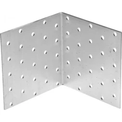 Крепежный угол ЗУБР &quot;МАСТЕР&quot; равносторонний, 100х100х100мм, 20шт 310205-100-100