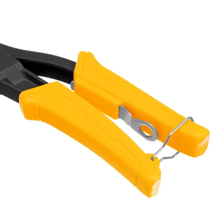 Заклепочник ручной, 255 мм Denzel, литой, усиленный, заклепки 2,4-3,2-4,0-4,8 мм 40441 купить в Губкинске