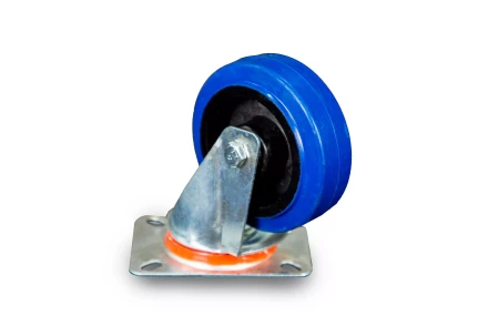 Колесо поворотное из эластичной резины MW70 100 мм 1024399 купить в Губкинске