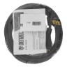 Шнур сетевой Denzel Energy Series, ПВС, 3 м, 2 x 1 мм, с неразборной вилкой, черный, 3 м, 37665 купить в Губкинске