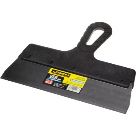 Шпатель STAYER &quot;PROFESSIONAL&quot; фасадный нержавеющий, с пластмассовой ручкой, 250мм 1008-25 купить в Губкинске