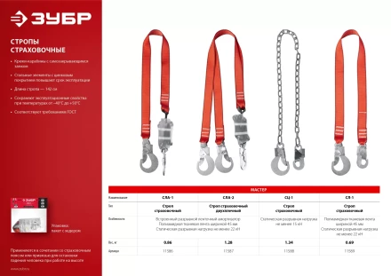 Строп цепной одноплечный серия Без серии СЦ-1 купить в Губкинске
