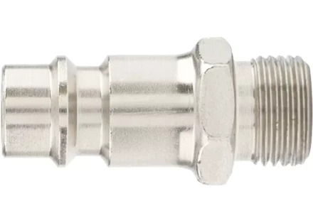 Ниппель универсальный быстросъемный &quot;папа&quot; внешняя резьба 1/2&quot; 2 шт STELS 57067 купить в Губкинске