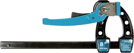 Струбцина реечная быстрозажимная,металлический корпус,рычажный храповый механизм,12&quot;/ 300 мм GROSS 20721 купить в Губкинске