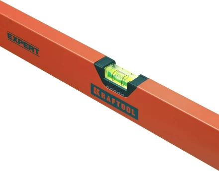 Уровень коробчатый &quot;EXPERT&quot;, KRAFTOOL 34710-180, 2 ампулы, 0,5 мм/м, 1800мм 34710-180_z01 купить в Губкинске