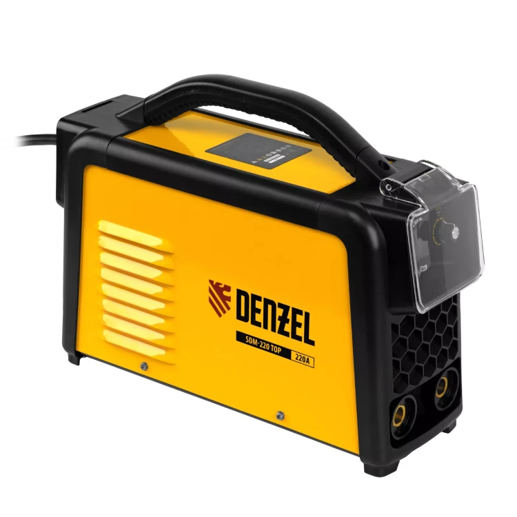 Аппарат инвертор. дуговой сварки SDM-220 Top, 220 А, ПВ 60%// Denzel 94357 купить в Губкинске