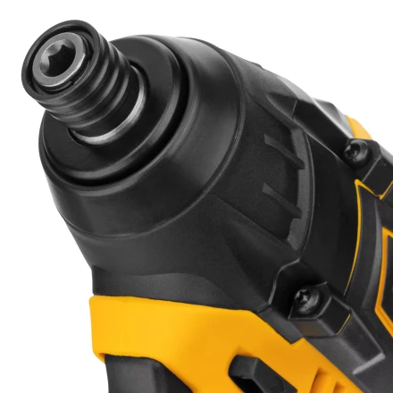 Винтоверт ударный аккумуляторный Denzel 26511 бесщеточный CID-IB-200-0, 18В Li-Ion купить в Губкинске