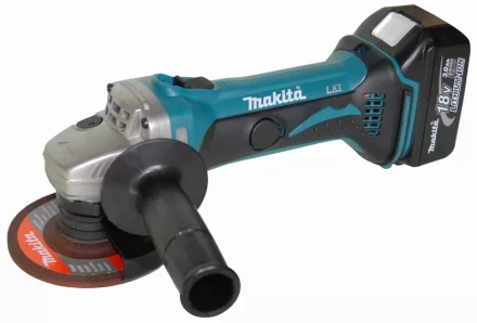 Аккумуляторная угловая шлифовальная машинка Makita BGA452RFE купить в Губкинске