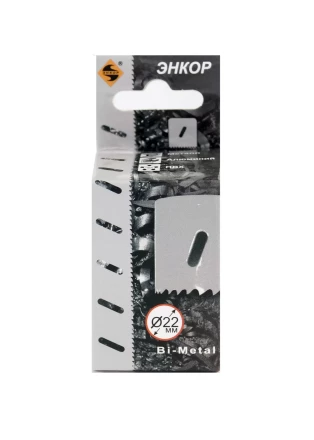 Коронка Bi-Metal Ф22 мм М3 Энкор 24122 купить в Губкинске