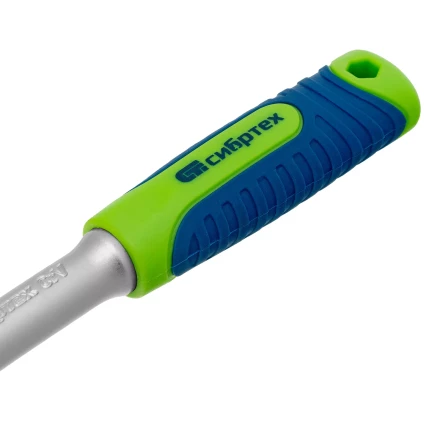 Ключ-трещотка 3/8&quot;, 45 зубьев, с быстрым сбросом, матовый хром Сибртех 14022 купить в Губкинске