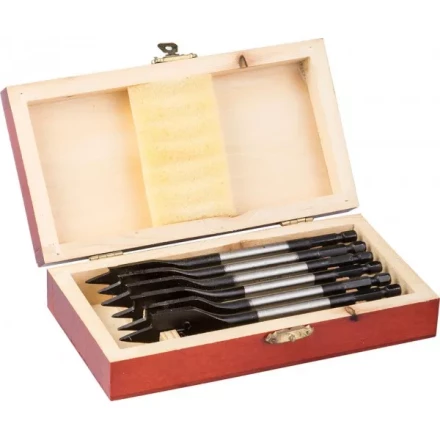 ЗУБР. Набор перьевых сверл по дереву, 6 шт: 12-16-18-20-22-25 мм 29505-H6 купить в Губкинске