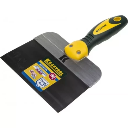 Шпатель KRAFTOOL фасадный с двухкомпонентной ручкой, нержавеющее полотно, 180мм 10036-180 купить в Губкинске