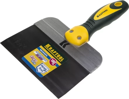 Шпатель KRAFTOOL фасадный с двухкомпонентной ручкой, нержавеющее полотно, 180мм 10036-180 купить в Губкинске