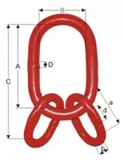 Строп цепной четырехветвевой 4СЦ 4.25 т L=5.5 м 8 кл купить в Губкинске