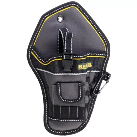 Кобура KRAFTOOL "INDUSTRIE" для шуруповерта, с отделениями для бит и сверл 38744 купить в Губкинске