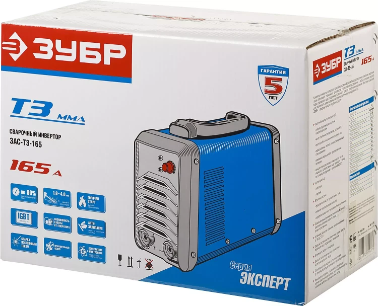 Сварочный инвертор ММА ЗАС-Т3-165 серия ПРОФЕССИОНАЛ купить в Губкинске