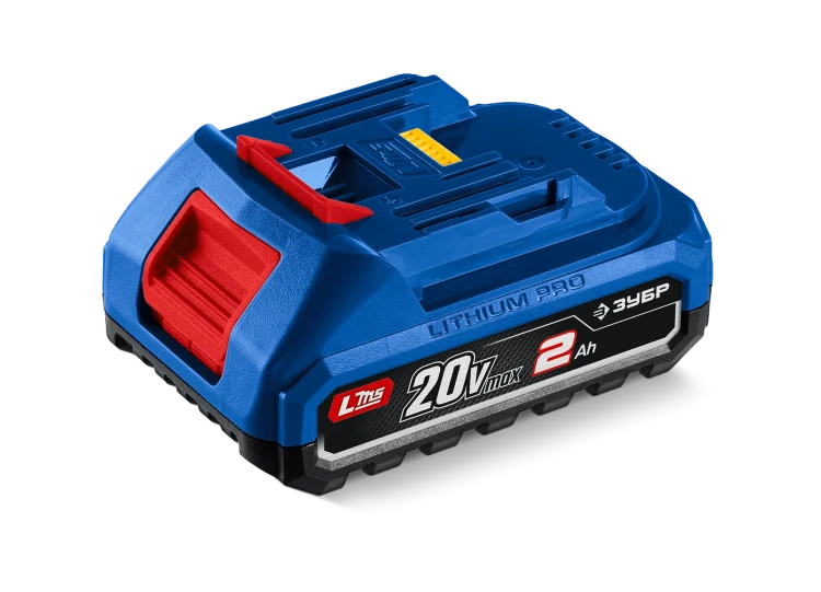 ЗУБР Power PRO, 20 В, 2.0 А/ч, аккумулятор LMS, ПРОФЕССИОНАЛ (BP-P-20-2) купить в Губкинске
