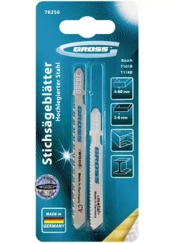 Набор полотен для электролобзика универсальный 2шт GROSS 78256 купить в Губкинске