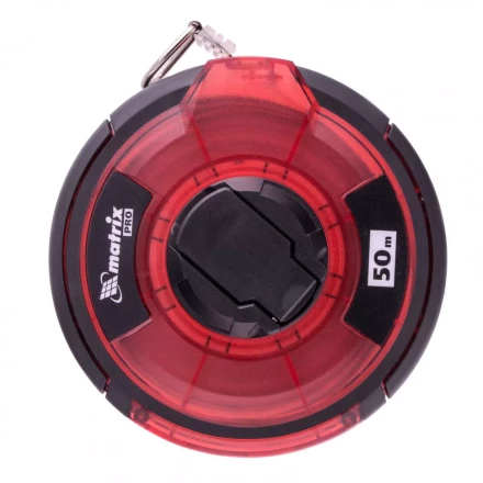 Рулетка геодезическая 50 м х 12,5 мм закрытый корпус стальная лента односторонняя шкала Pro Matrix 31282 купить в Губкинске