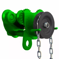 Тележка для ручных талей с цепным приводом HITCH TR100 1 т 6 м (SZ068948)