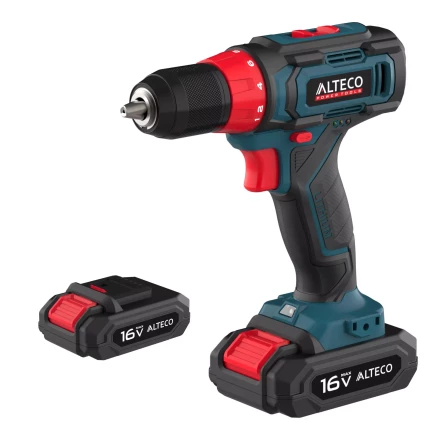 Аккумуляторная дрель-шуруповерт ALTECO CD 16-28 X2 78073 купить в Губкинске