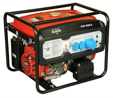 Бензогенератор Elitech БЭС 6500 Е купить в Губкинске
