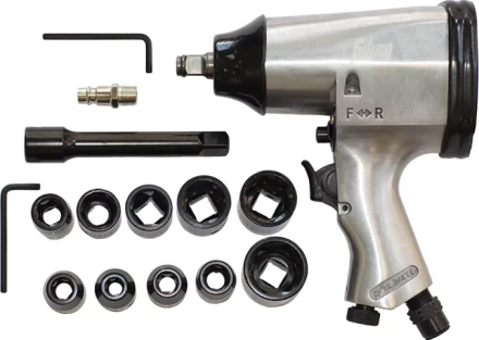 Пневмогайковерт Fubag PW312 + удлинитель + 10 головок купить в Губкинске