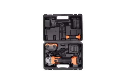 Углошлифовальная машина аккумуляторная АУШМ-125/20Li (в комплекте 1 АКБ и ЗУ) в кейсе Вихрь 72/12/25 купить в Губкинске