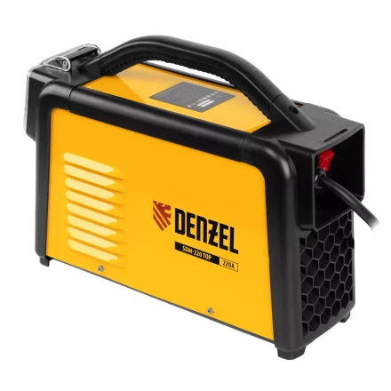 Аппарат инвертор. дуговой сварки SDM-220 Top, 220 А, ПВ 60% кейс// Denzel 94358 купить в Губкинске