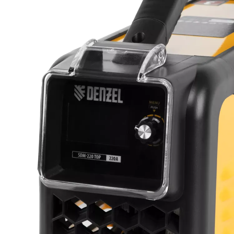 Аппарат инвертор. дуговой сварки SDM-220 Top, 220 А, ПВ 60% кейс// Denzel 94358 купить в Губкинске