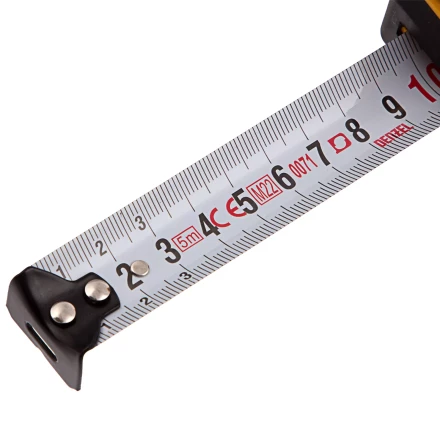 Рулетка Denzel 5м х 25мм, двухкомп. корпус, кнопка-пауза, 31543 купить в Губкинске