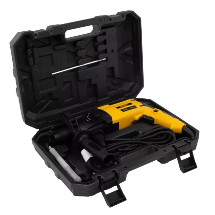 Перфоратор электрический Denzel RHH-600-22, SDS-plus, 600 Вт, 2,5 Дж, 2 реж. 26602 купить в Губкинске