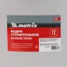 Ведро строительное пластмассовое 12 л, усиленное Matrix 81409 купить в Губкинске