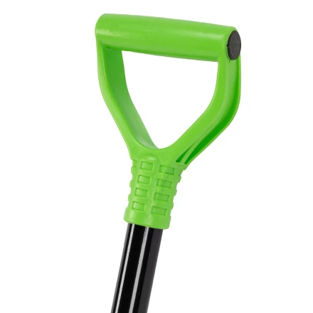 Лопата для уборки снега пластиковая Palisad, 400х417х1390 мм, алюминиевый черенок, 61395 купить в Губкинске