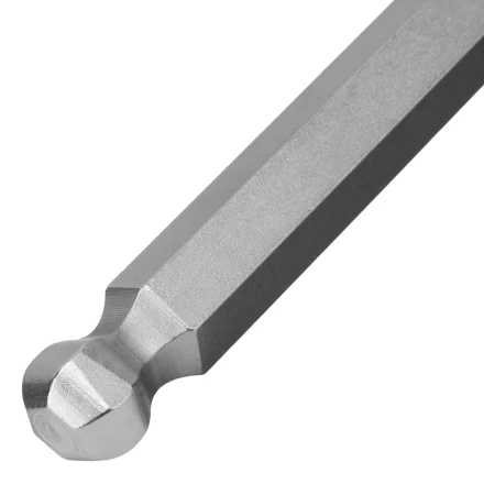 Набор ключей имбусовых, HEX, 2-12 мм, CrV, 9 шт., с шаром Сибртех 123637 купить в Губкинске