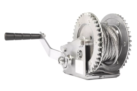 Лебедка ручная TOR ЛН-2500 (LHW) г/п 1,0 т длина троса 20 м (серия G) 11313 купить в Губкинске