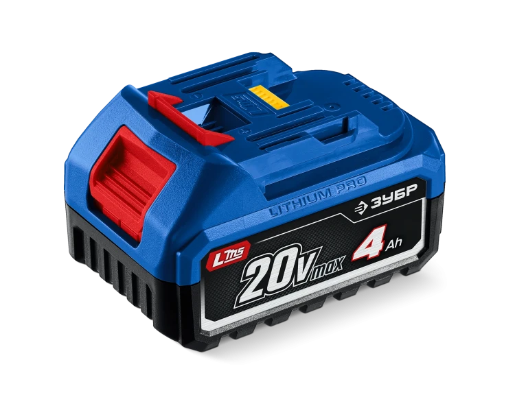 ЗУБР Power PRO, 20 В, 4.0 А/ч, аккумулятор LMS, ПРОФЕССИОНАЛ (BP-P-20-4) купить в Губкинске
