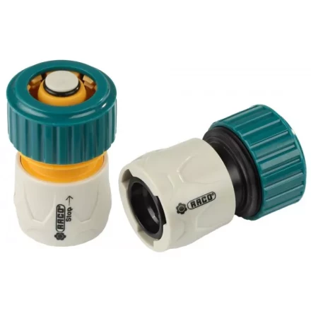 Набор соединителей RACO &quot;Original&quot; (шланг-насадка) с автостопом, 3/4&quot; 4250-55266B купить в Губкинске