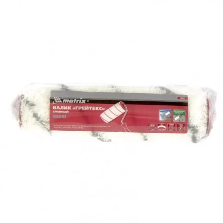 Валик сменный &quot;Грейтекс&quot; 180 мм ворс 12 мм D 40 мм D ручки 6 мм полиакрил Matrix 80892 купить в Губкинске